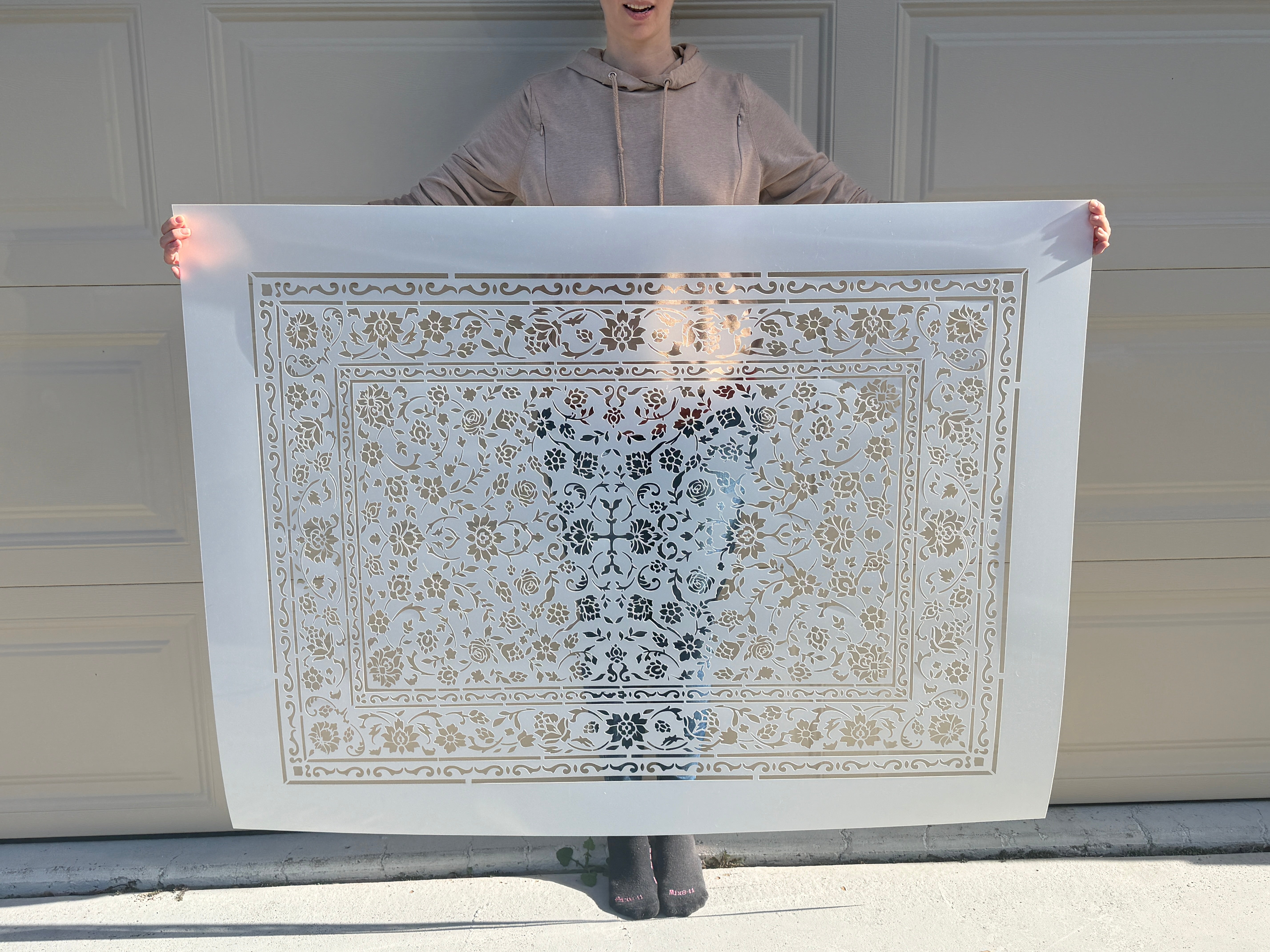Large Wall & Mural Stencils Explained