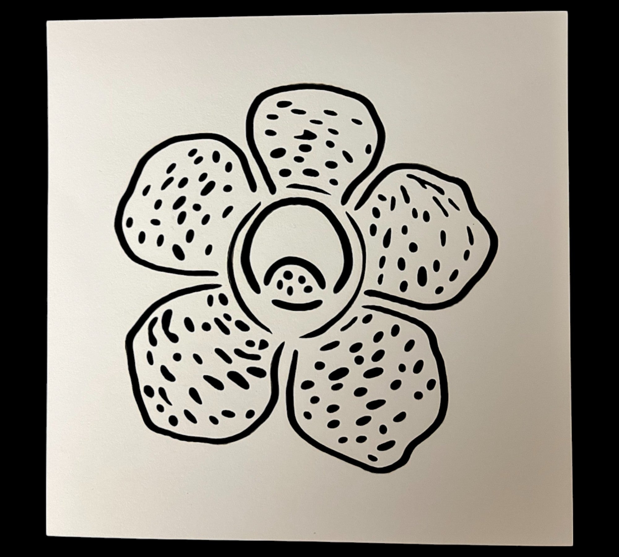 Custom Laser Cut Stencil - Cardstock