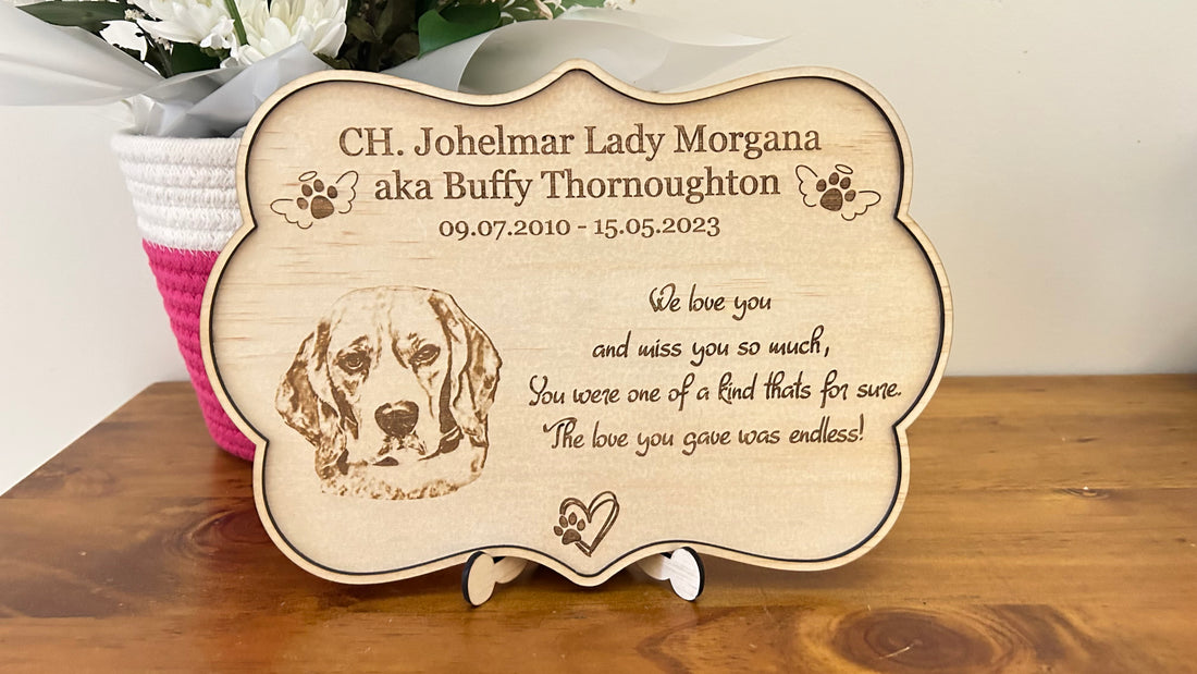 Pet Memorial Plaque