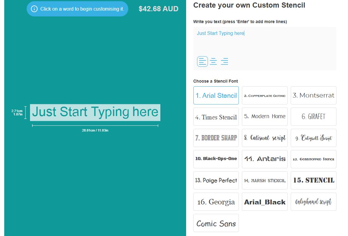 Fast, Creative, and Cost-Effective: Explore Tinkable’s Custom Stencil Designer