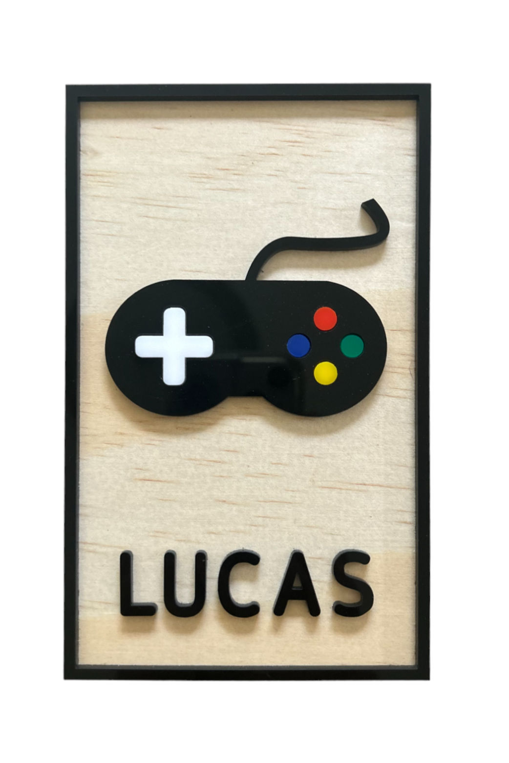 Game controller door sign