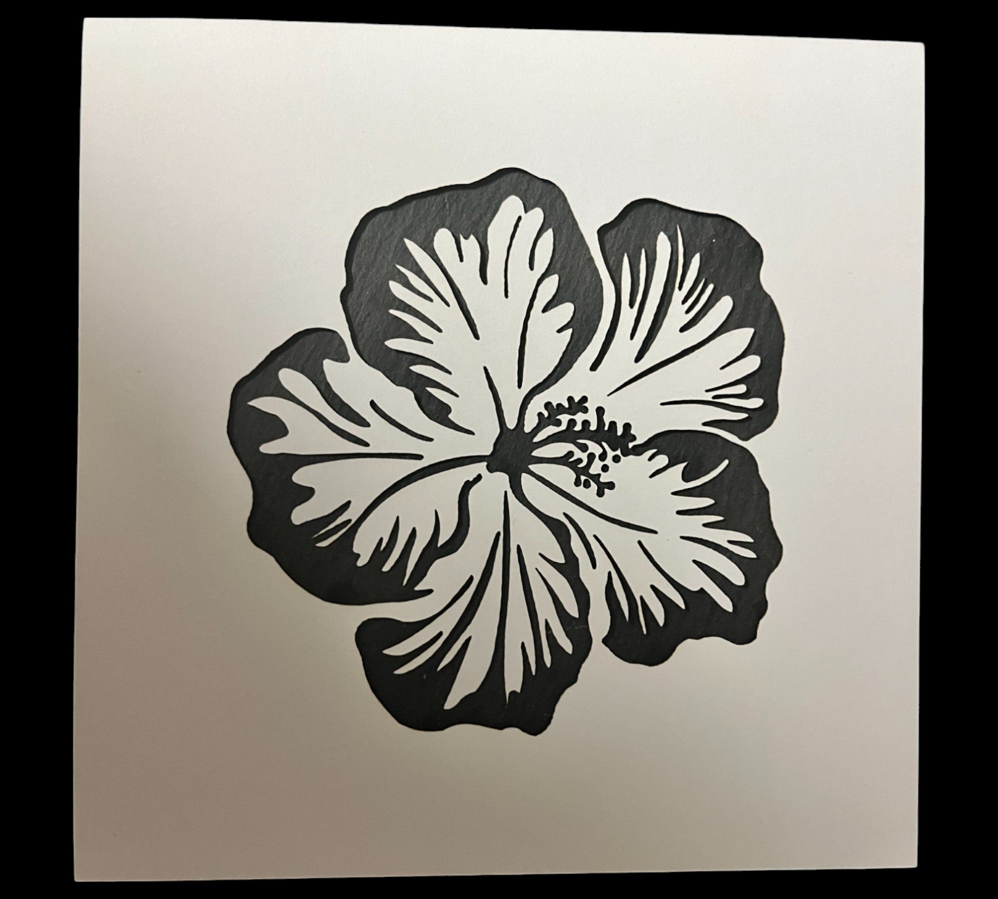 Custom Laser Cut Stencil - Cardstock