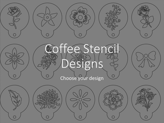 Custom Coffee or Cocktail Stencil [Pre-made] pack