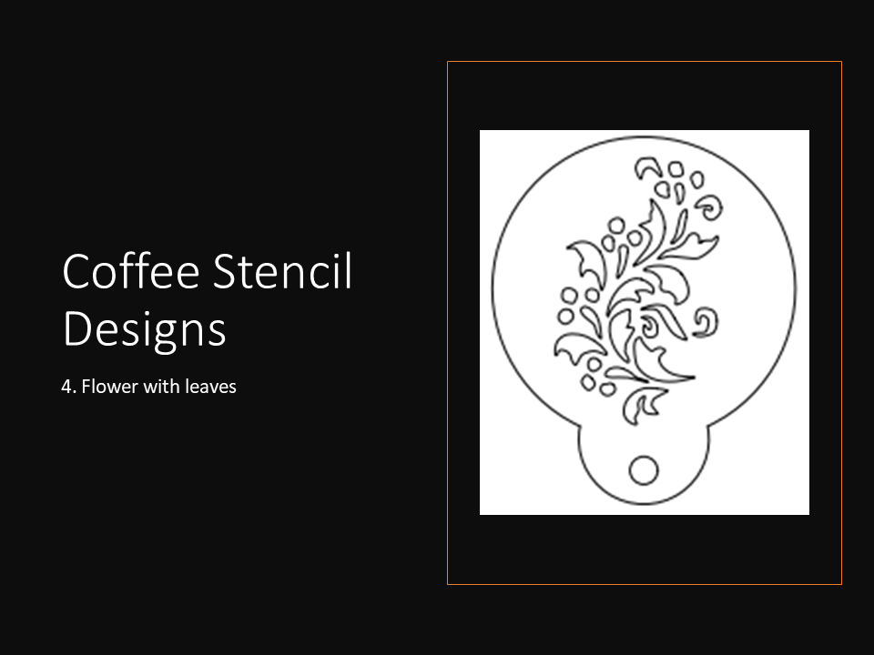 Custom Coffee or Cocktail Stencil [Pre-made] bush