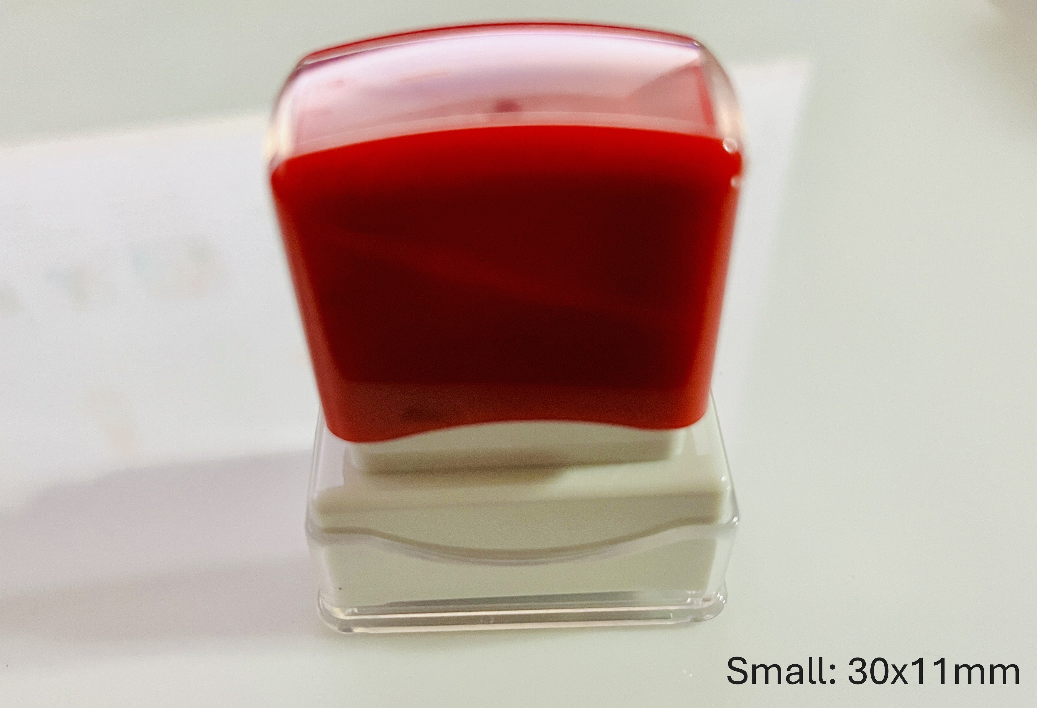 Custom self-inking stamp [rectangle]