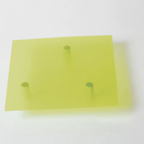 Translucent Yellow Stencil Material