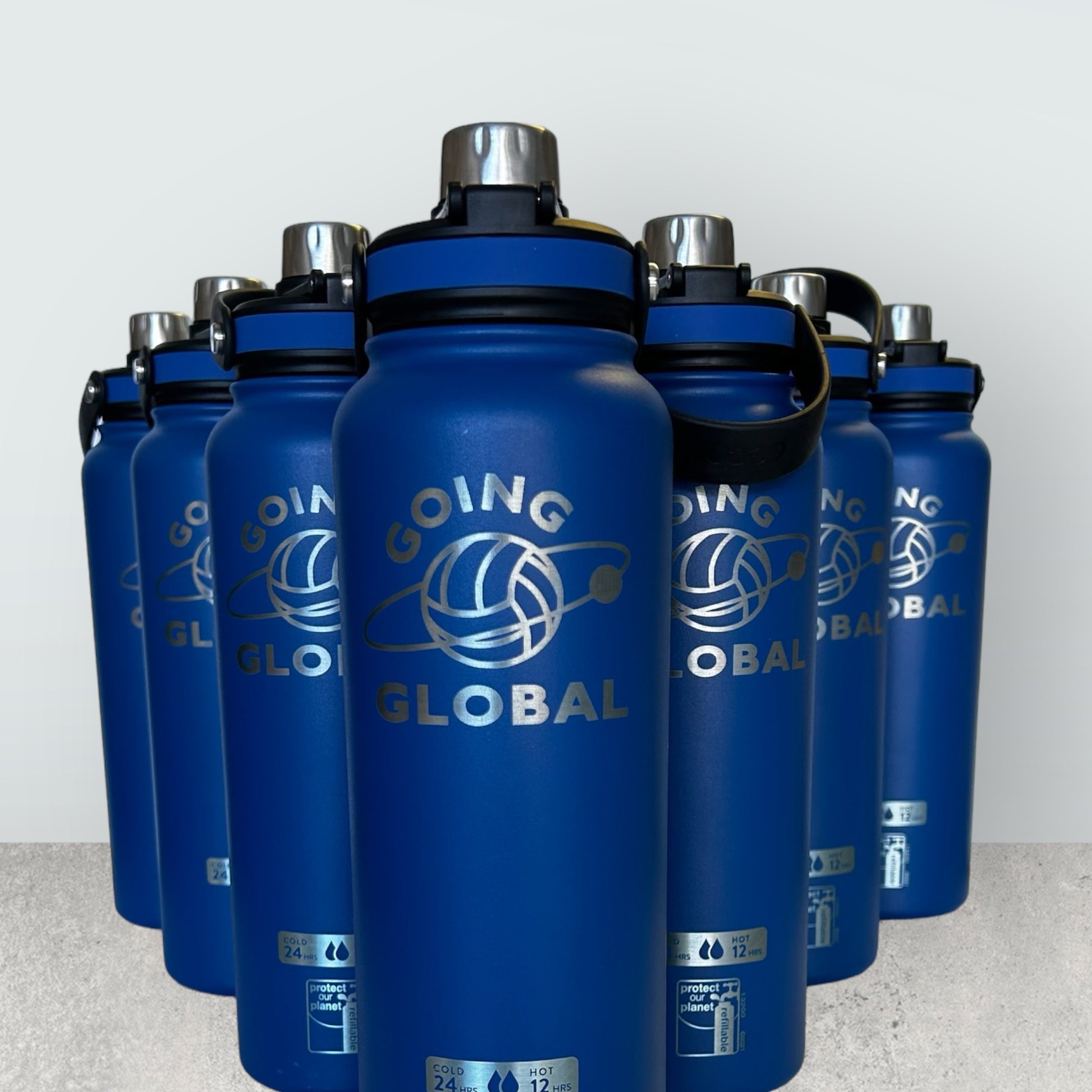 engrave water bottle name sports team